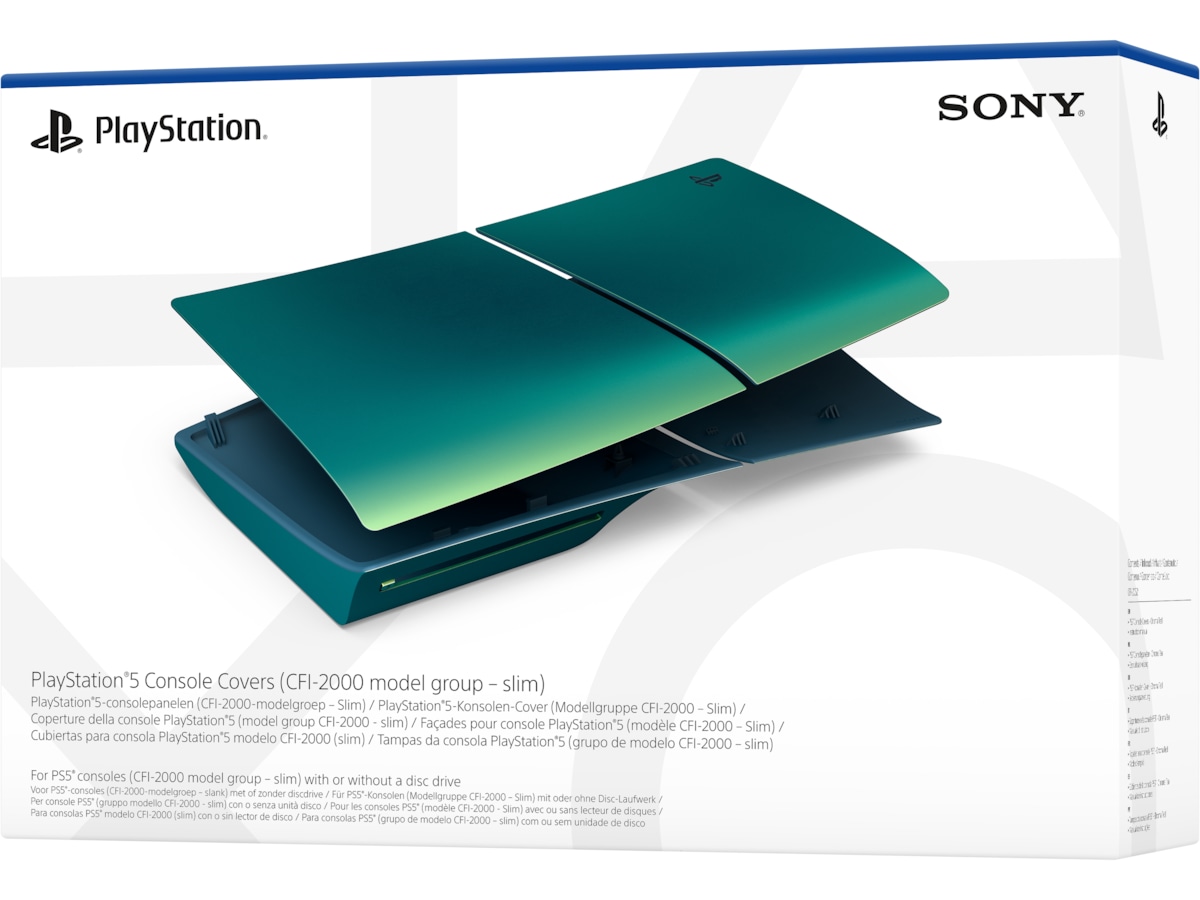 PlayStation 5 Konsolldeksel (Chroma Teal) Tilbehør til PS5