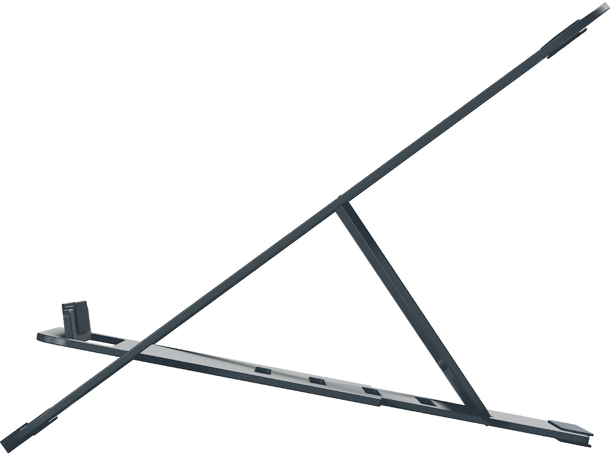 Leitz Ergo Laptopstativ, aluminium ultraflatt justerbart Laptopstand