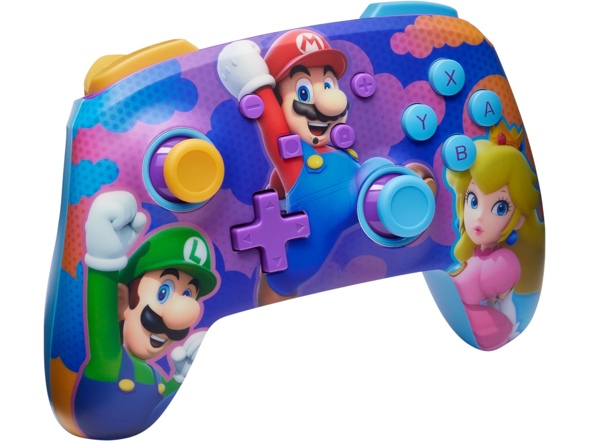 PowerA Enhanced Wireless kontroller Color Splash Heroes Tilbehør