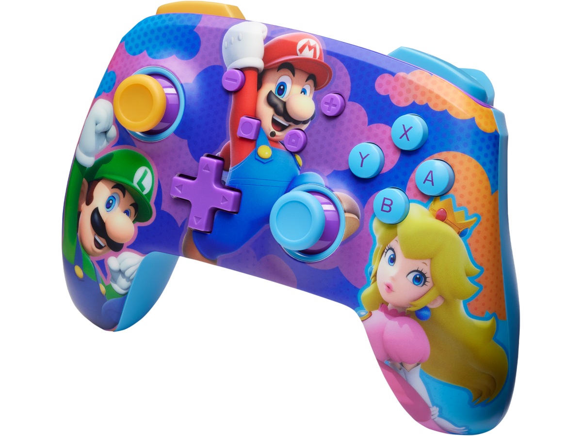 PowerA Enhanced Wireless kontroller Color Splash Heroes Tilbehør