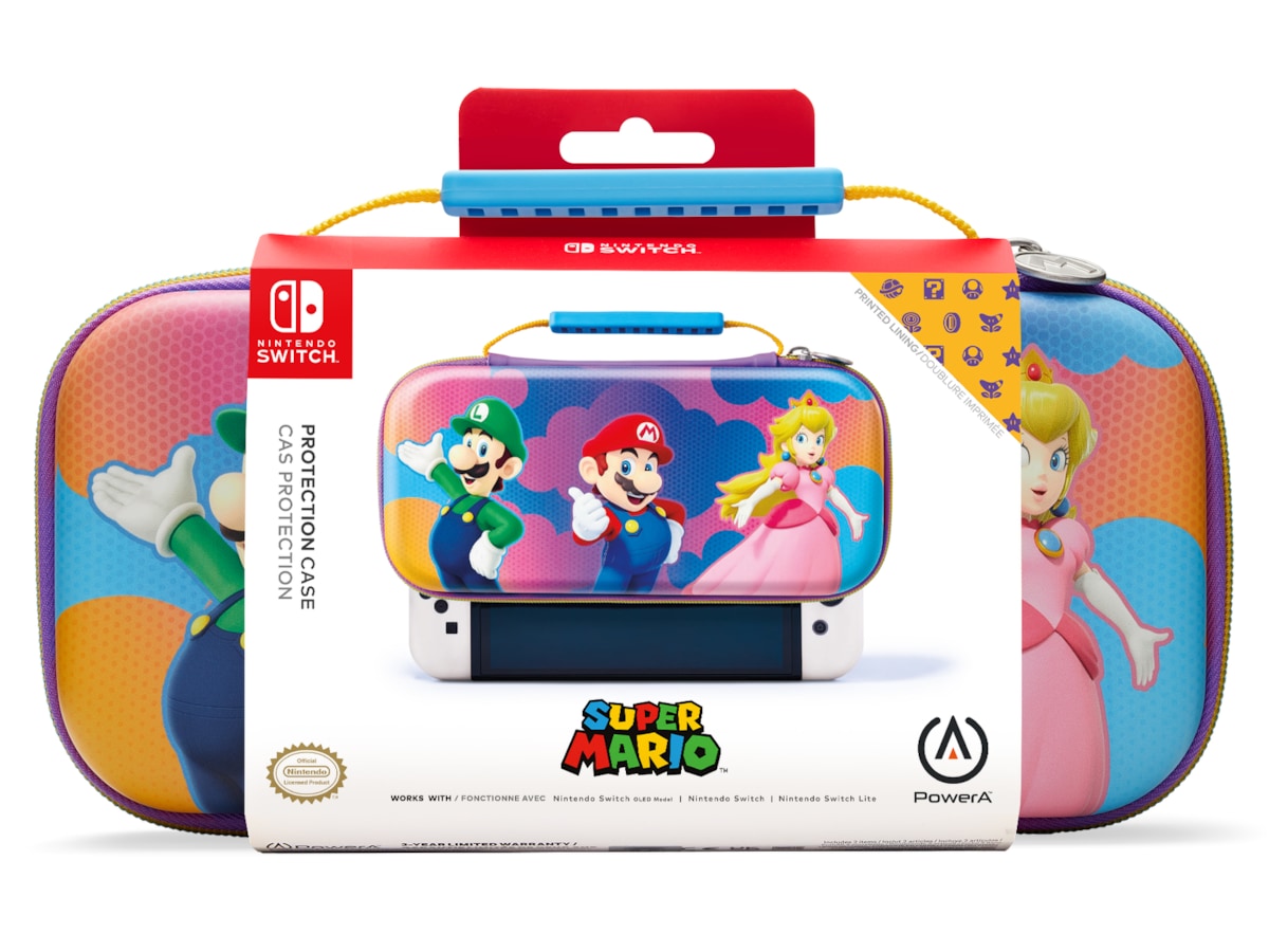 PowerA Beskyttelse Cover Nintendo Switch Color Splash Heroes Tilbehør
