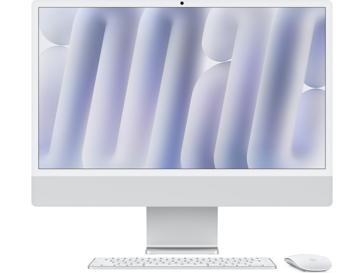 iMac 24 4.5K (2024) 512GB (sølv) Stasjonær PC