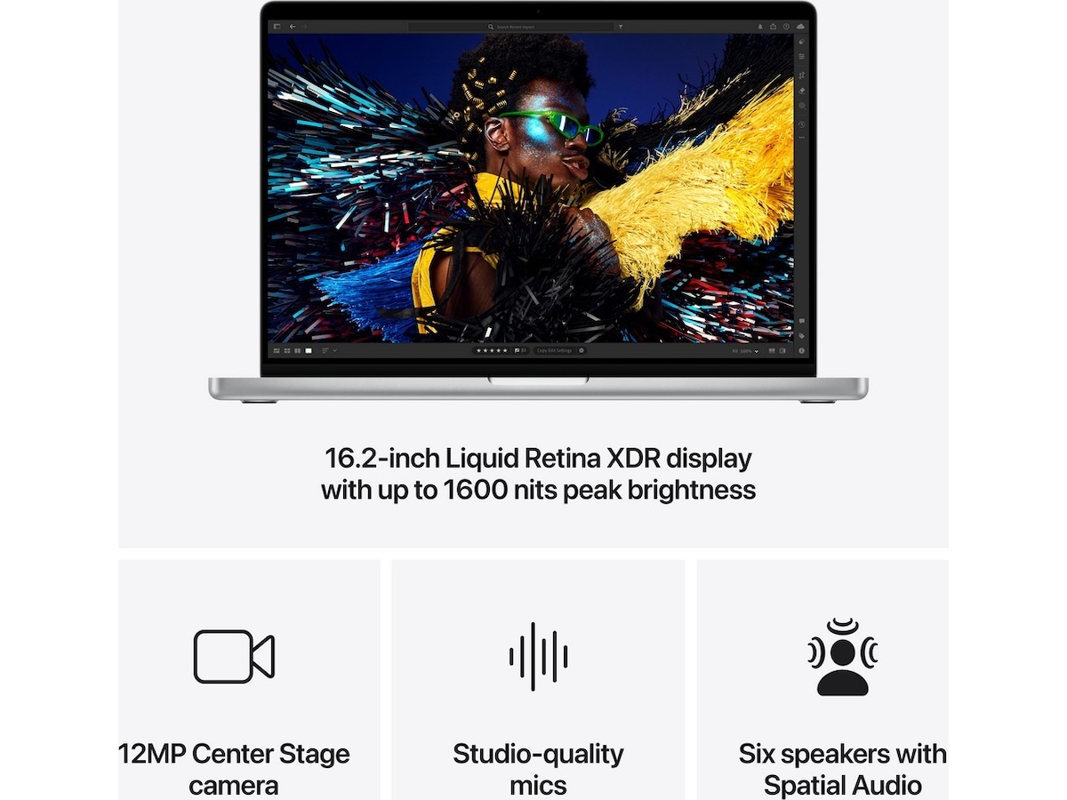 MacBook Pro 16 M4 Pro (2024) 512GB (sølv) PC - Bærbar / laptop