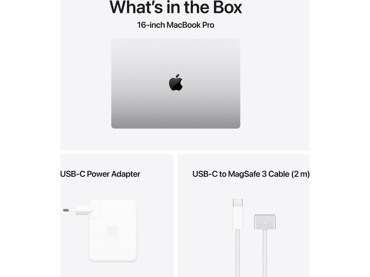 MacBook Pro 16 M4 Pro (2024) 512GB (sølv) PC - Bærbar / laptop