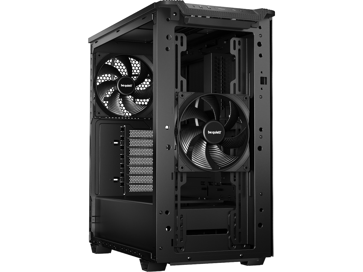be quiet! PURE BASE 501 Airflow Black Mid Tower (sort) Midi tower