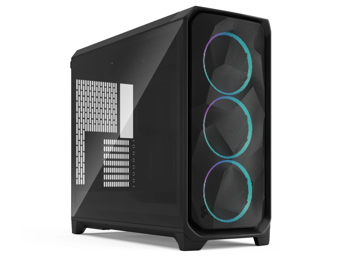 Fractal Meshify 3 XL RGB TG Light Tint Mid Tower (sort) Midi tower