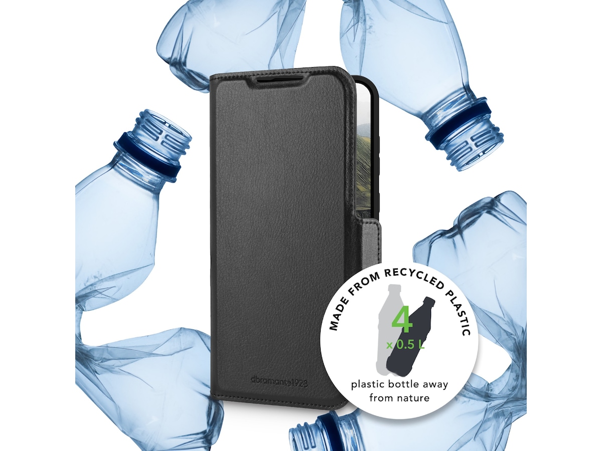 dbramante1928 Galaxy S25 Bergen Pro lommebokdeksel - Bulk (sort) Deksel til mobiltelefon