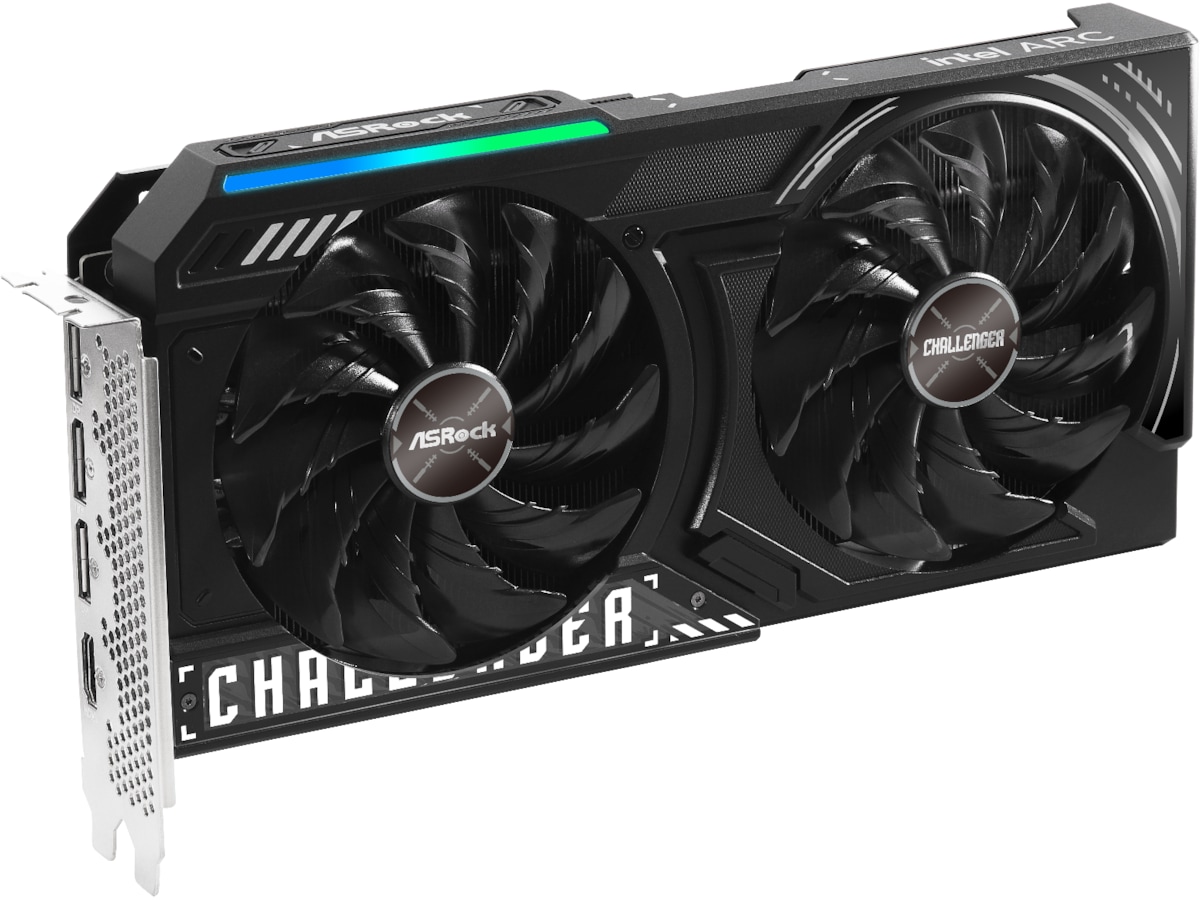 ASRock Intel Arc B580 Challenger OC Skjermkort