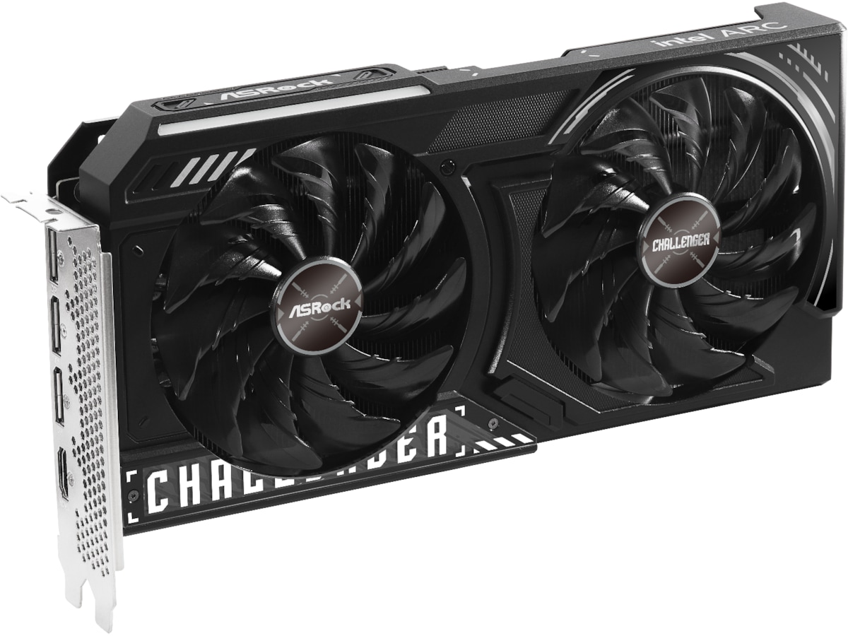 ASRock Intel Arc B580 Challenger OC Skjermkort