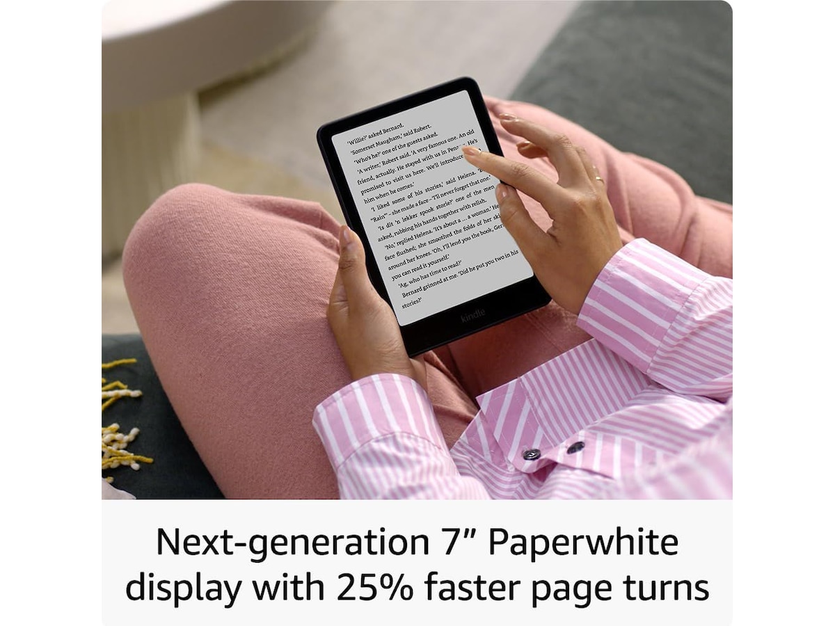 Amazon Kindle Paperwhite Signature Edition 7" 32GB (sort) Lesebrett