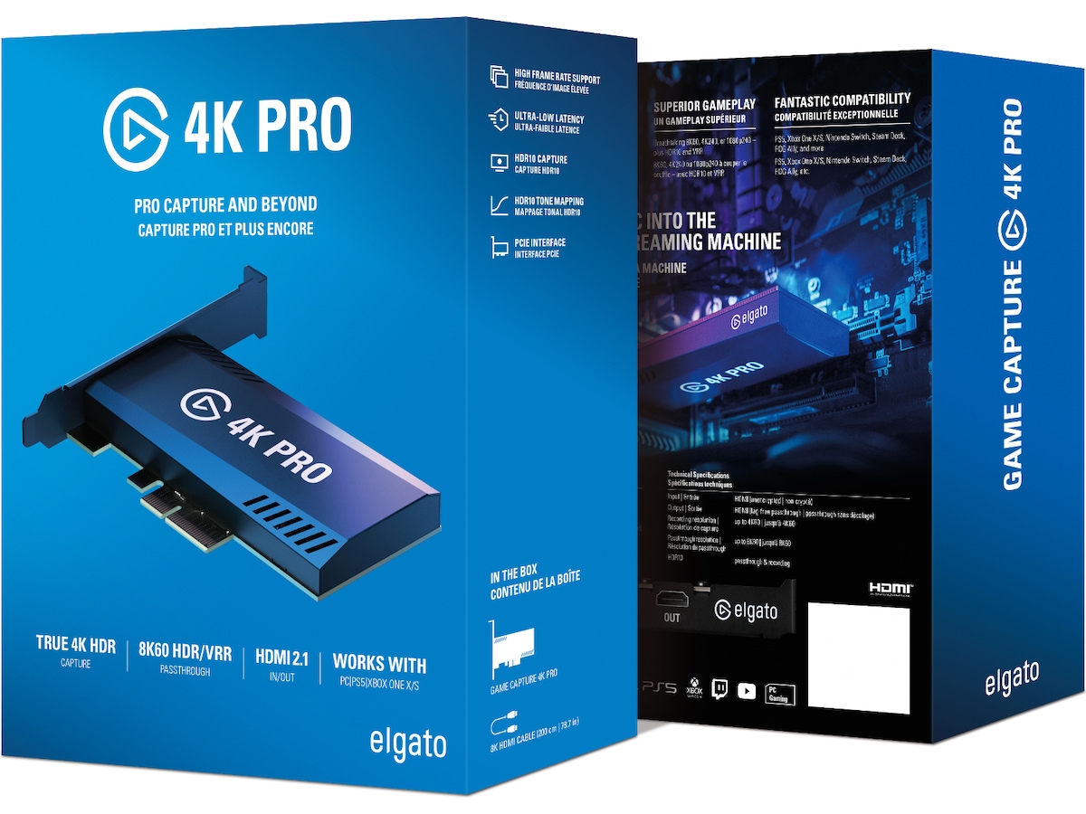 Elgato Game Capture 4K Pro Capture & streaming