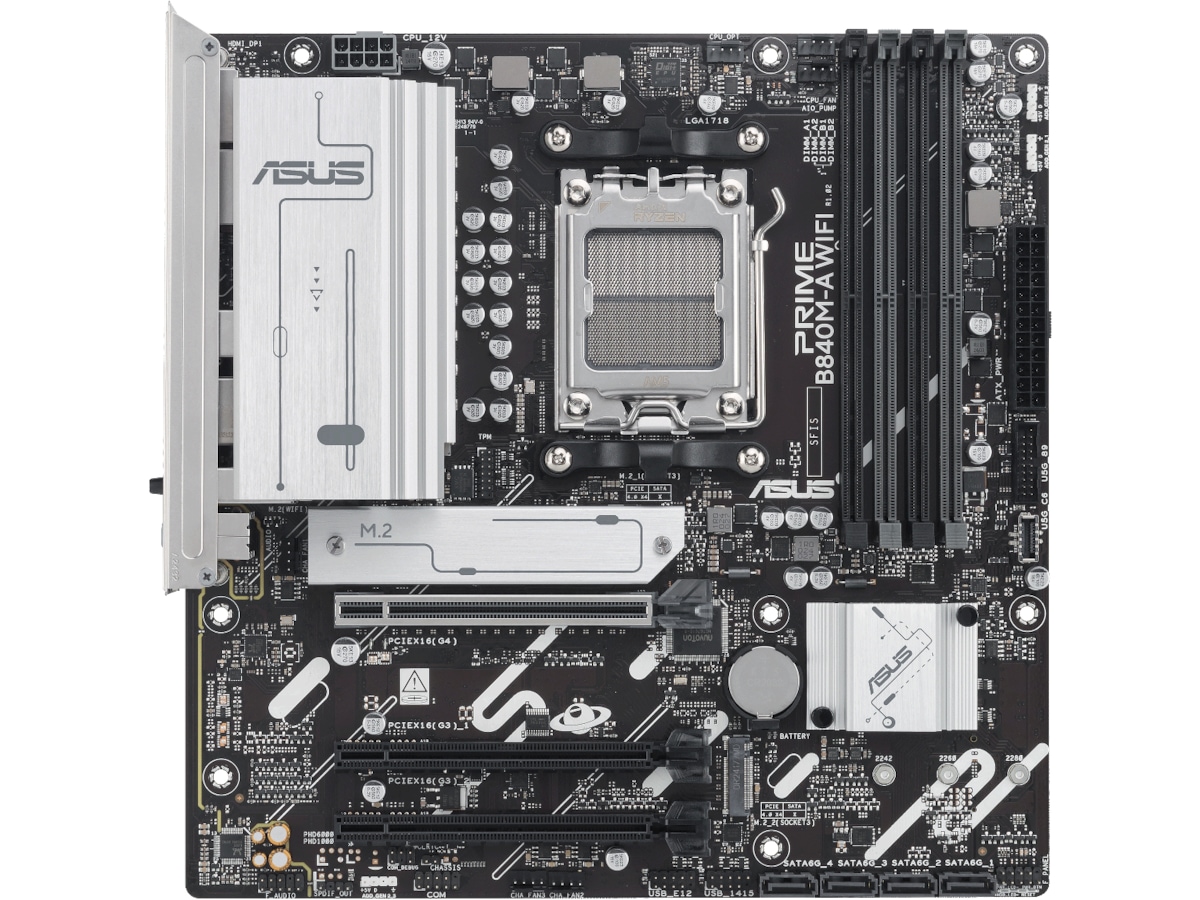ASUS PRIME B840M-A WIFI Hovedkort AMD Socket