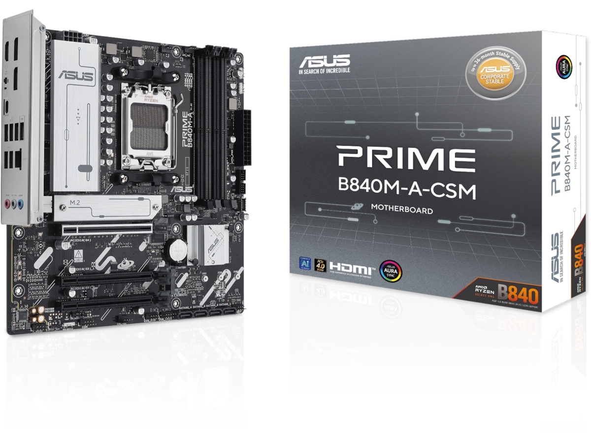 ASUS PRIME B840M-A-CSM Hovedkort AMD Socket