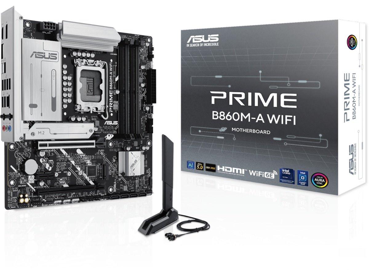ASUS PRIME B860M-A WIFI Hovedkort Intel Socket