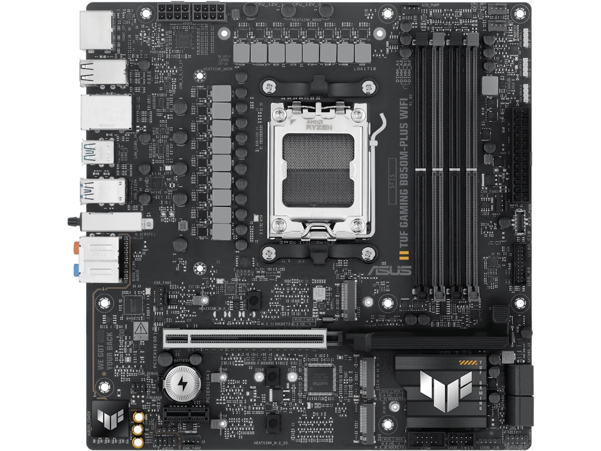 ASUS TUF GAMING B850M-PLUS WIFI Hovedkort AMD Socket