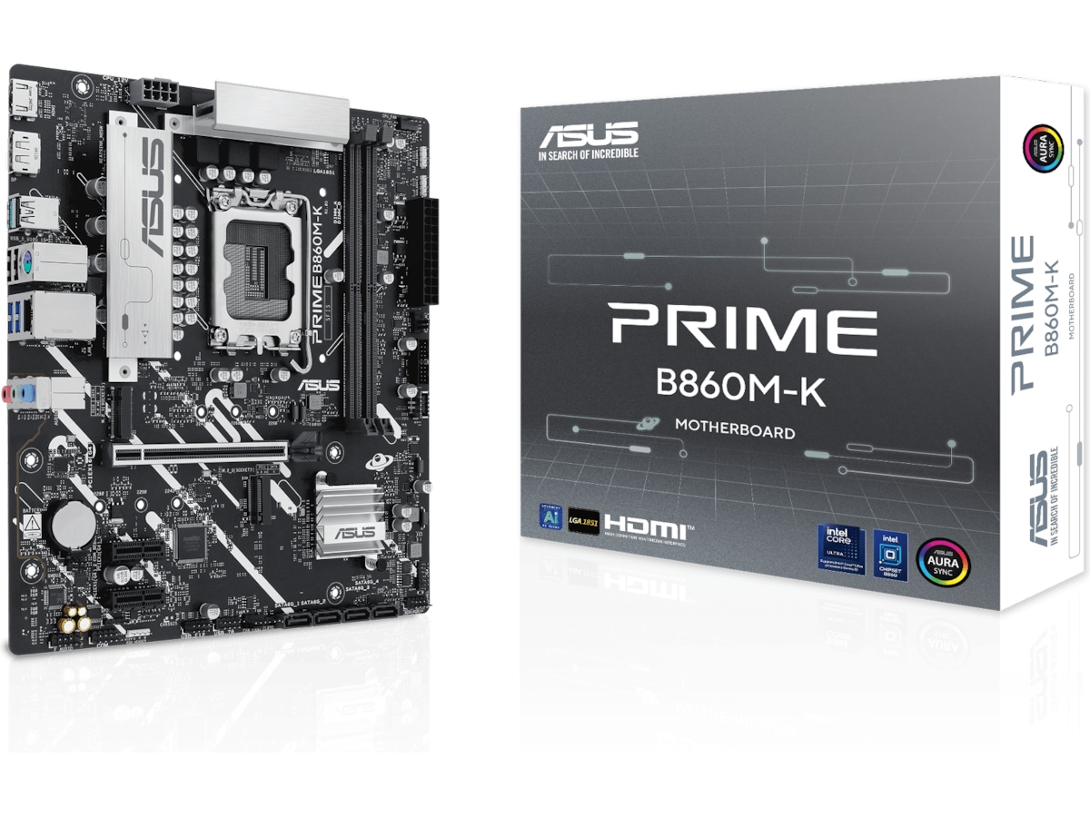 ASUS PRIME B860M-K Hovedkort Intel Socket