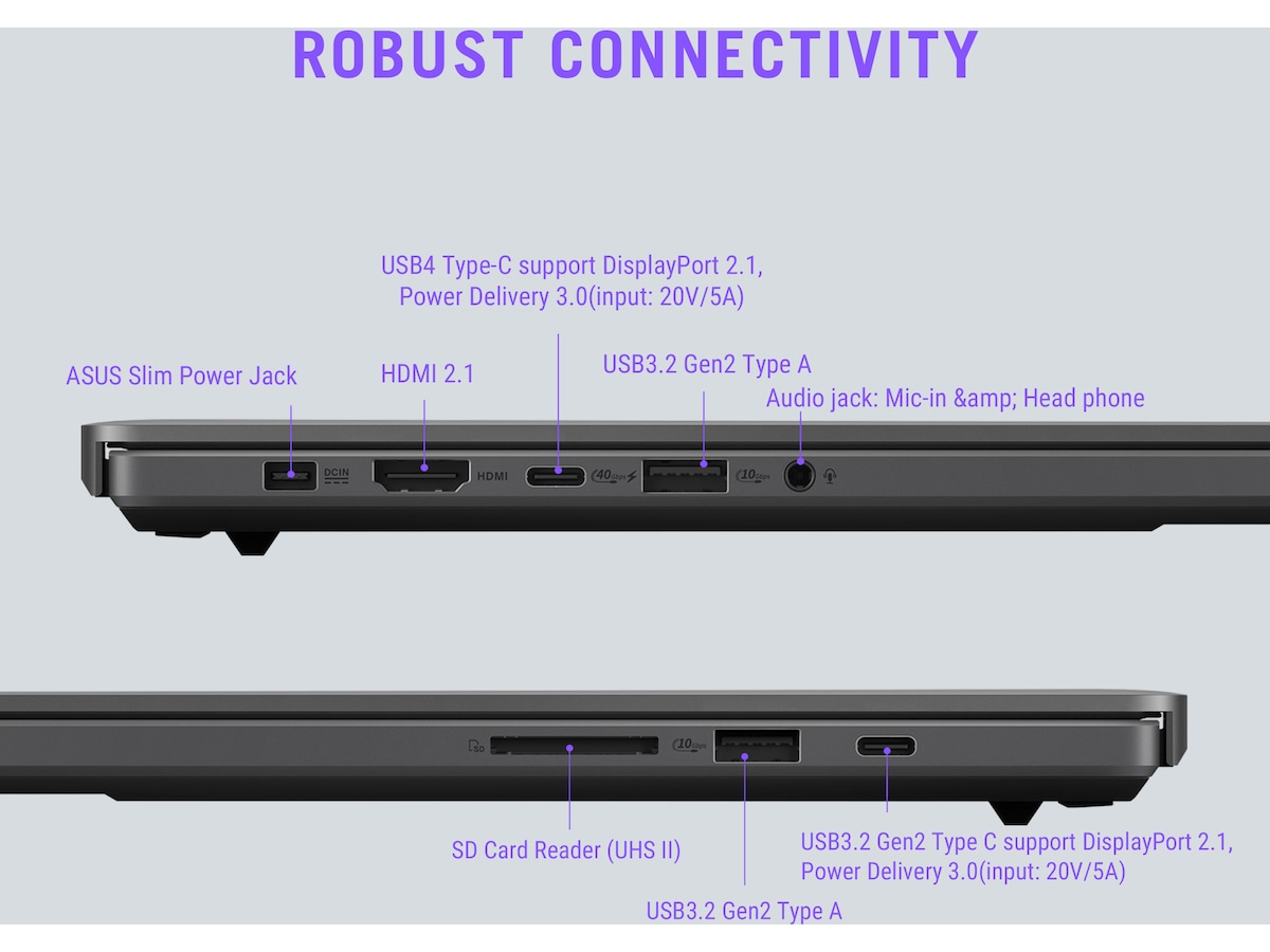 Asus ROG Zephyrus G16 16" WQXGA OLED 240 Hz PC - Bærbar / laptop