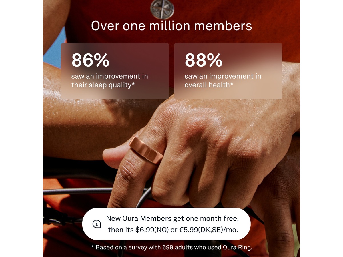 Oura Ring 4 Smart Ring str. 13 (rosegull) Smart ring