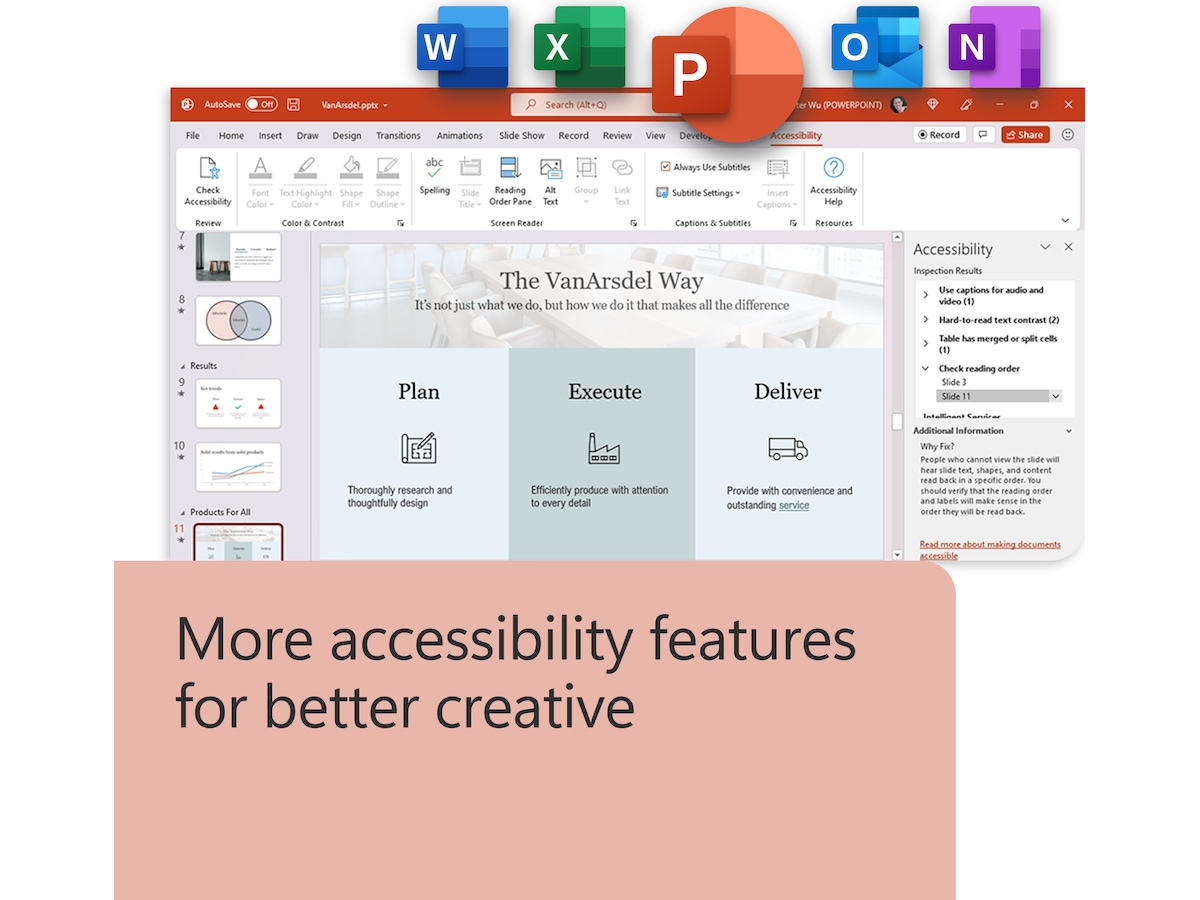 Microsoft Office Home & Business 2024 (DK) Kontorapplikasjoner
