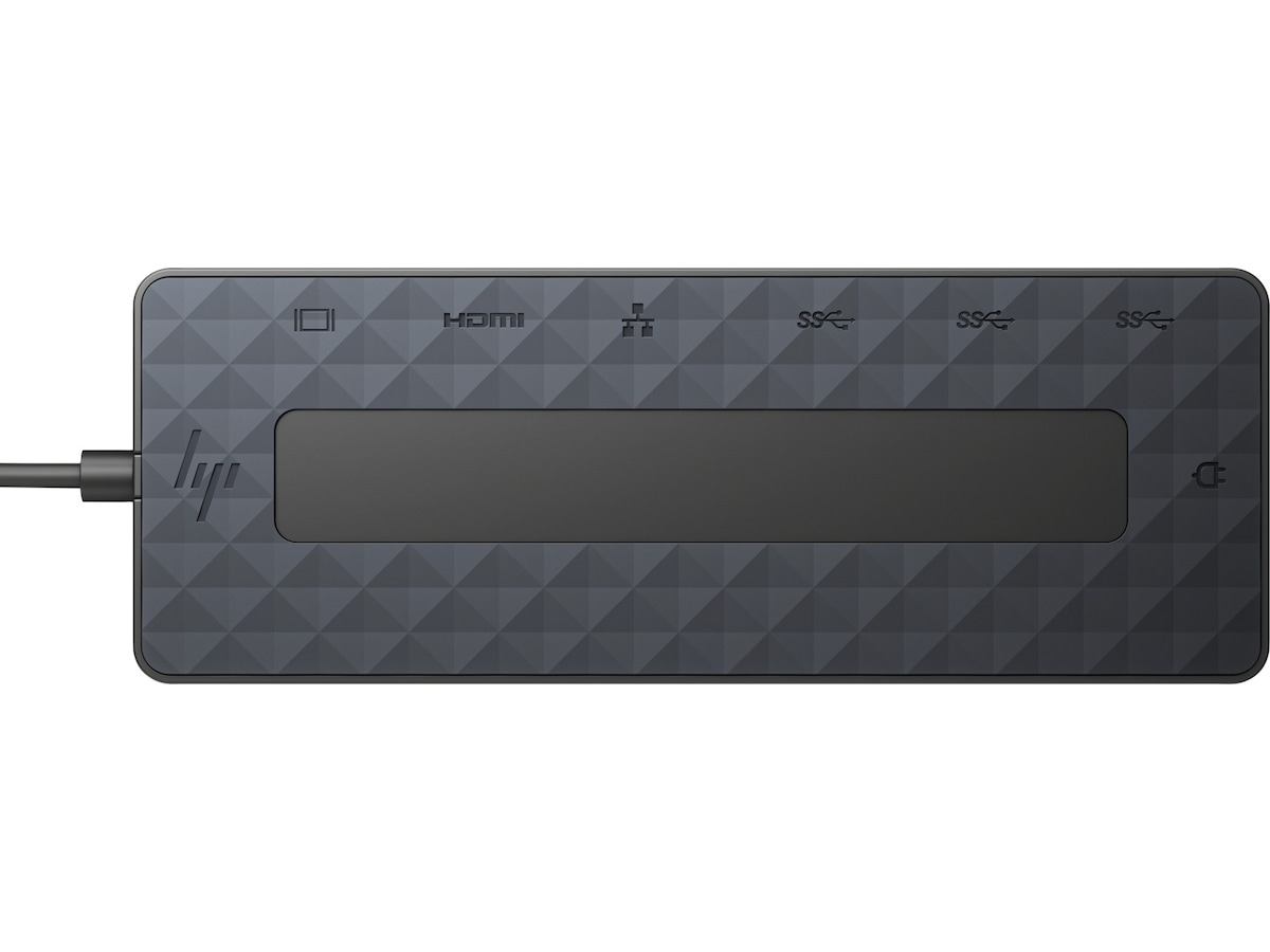 HP Universal USB-C Multiport Hub (sort) Dockingstasjon & USB-HUB