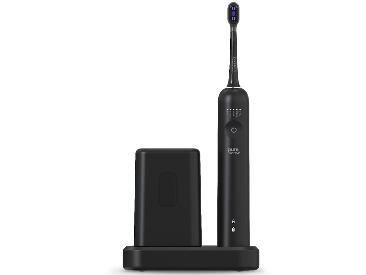 Puresense Dental C Vibrosonic Enhanced Bundle (sort) Elektriske tannbørster