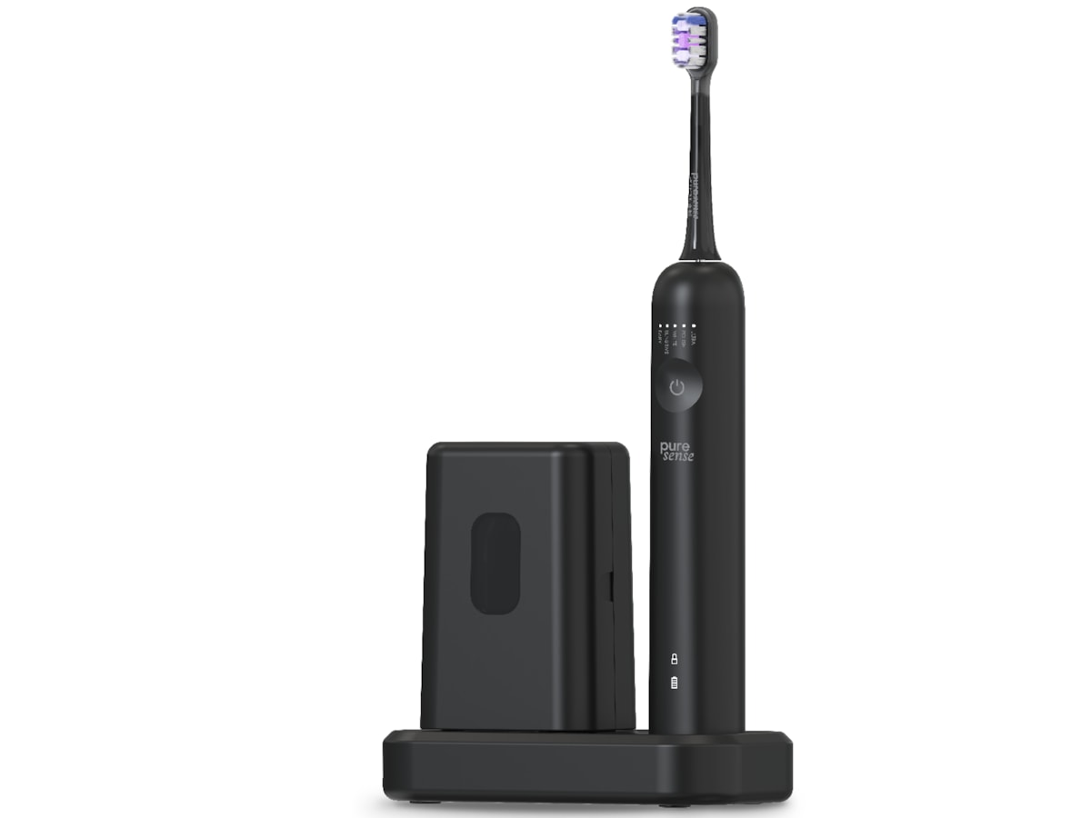 Puresense Dental C Vibrosonic Enhanced Bundle (sort) Elektriske tannbørster