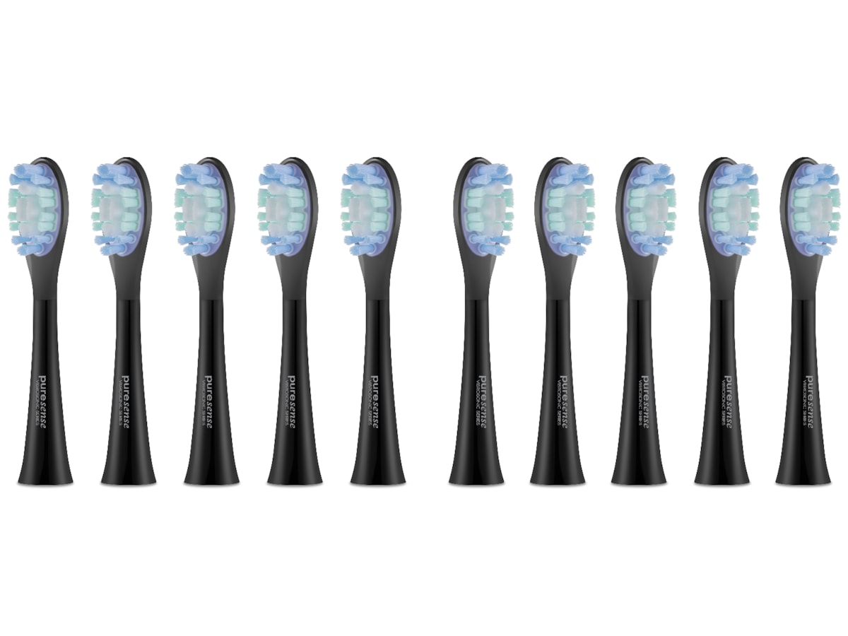Puresense Dental C Vibrosonic Tannbørstehoder 10pk (soft, large) Tannbørstehoder