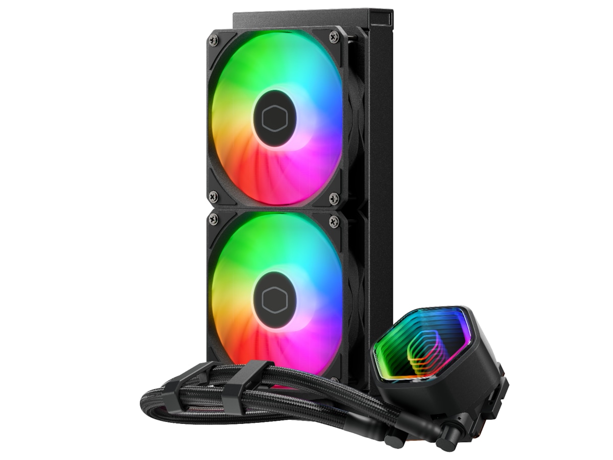 Cooler Master MasterLiquid 240 Core II ARGB Kjøler (sort) CPU - Vannkjøling
