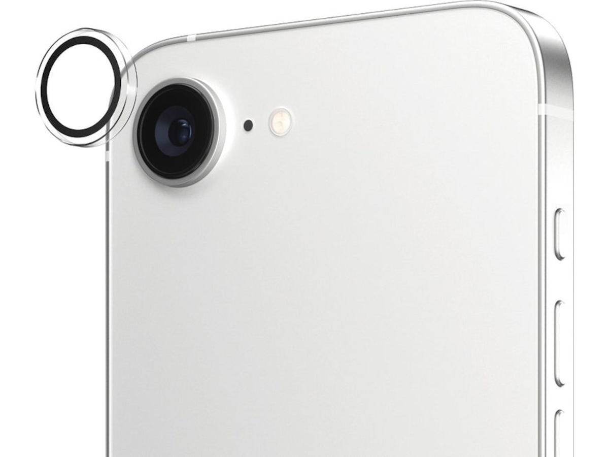 PanzerGlass iPhone 16e Hoops Linsebeskytter (gjennomsiktig) Skjermbeskyttelse