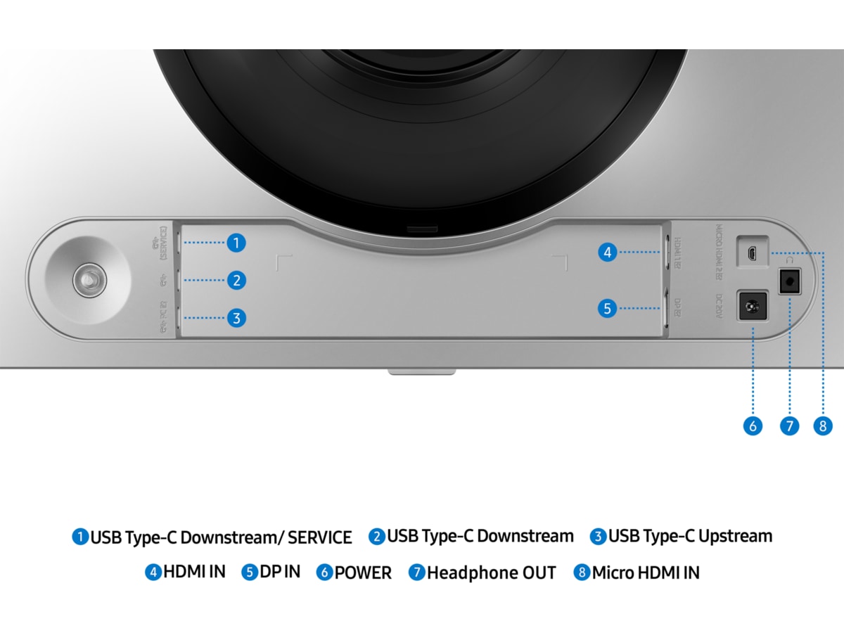 Samsung 49" Odyssey G9 curved gamingskjerm 49DG912 Skjermer