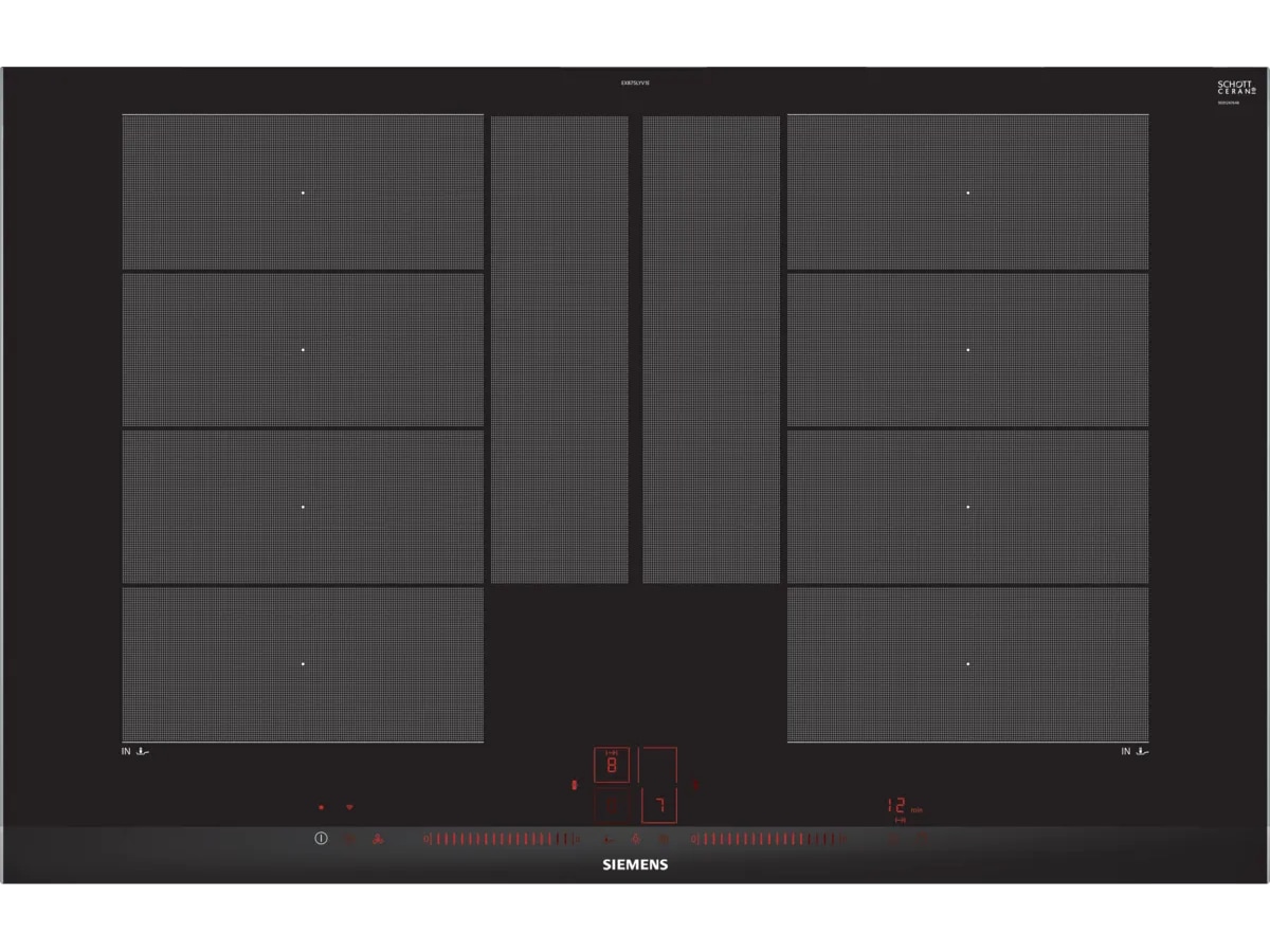Siemens EX875LYV1E IQ700 Induksjonstopp Platetopp