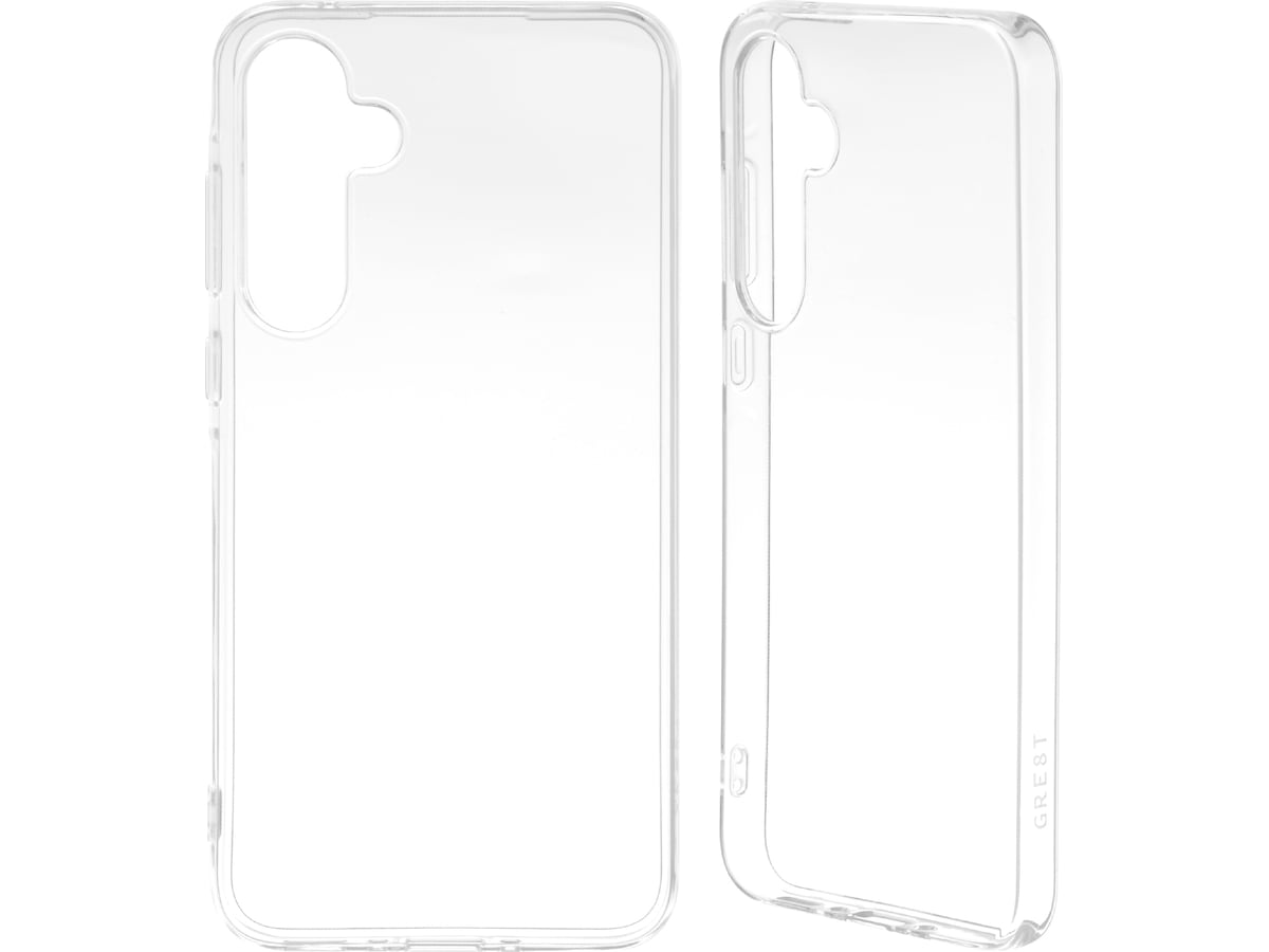 GRE8T Galaxy S25 silikondeksel (gjennomsiktig) Deksel til mobiltelefon