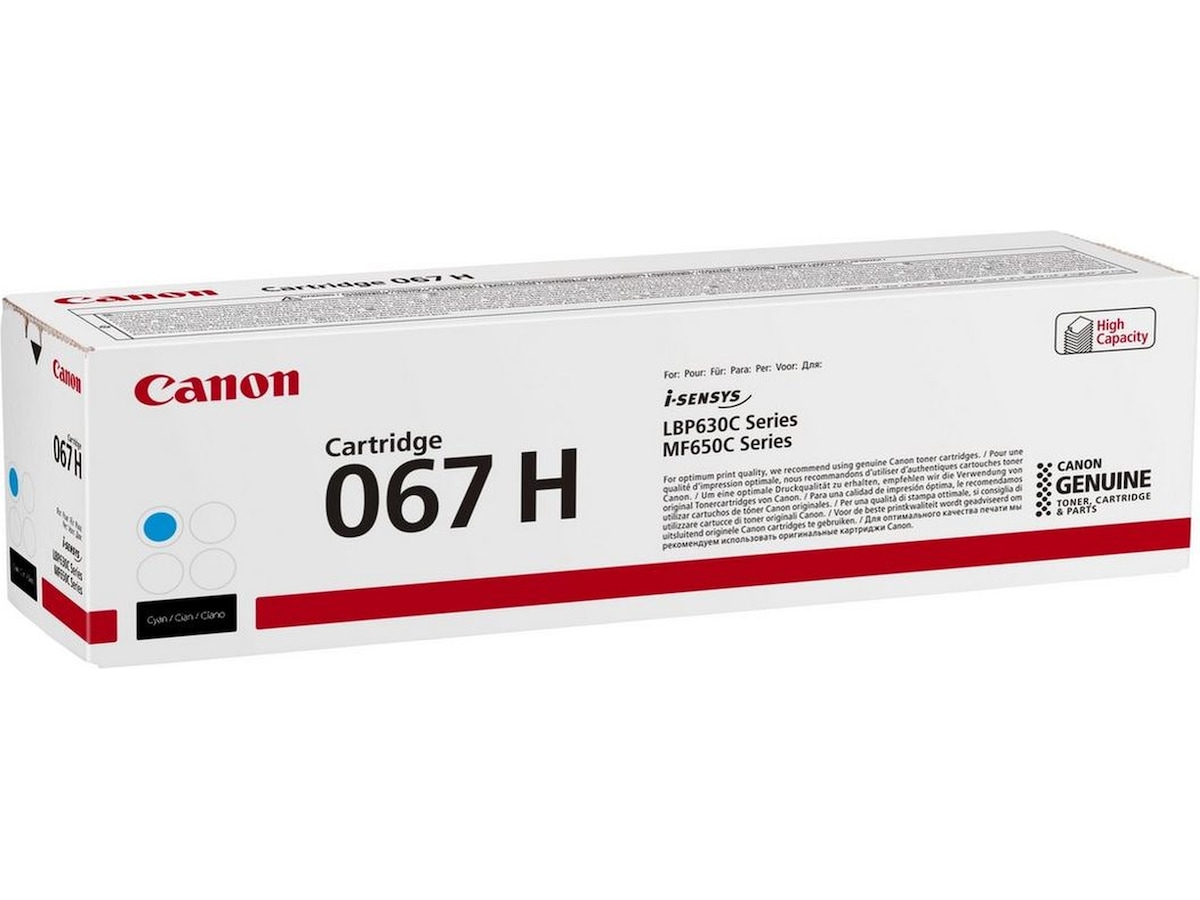 Canon Toner 067 H Cyan Lasertoner