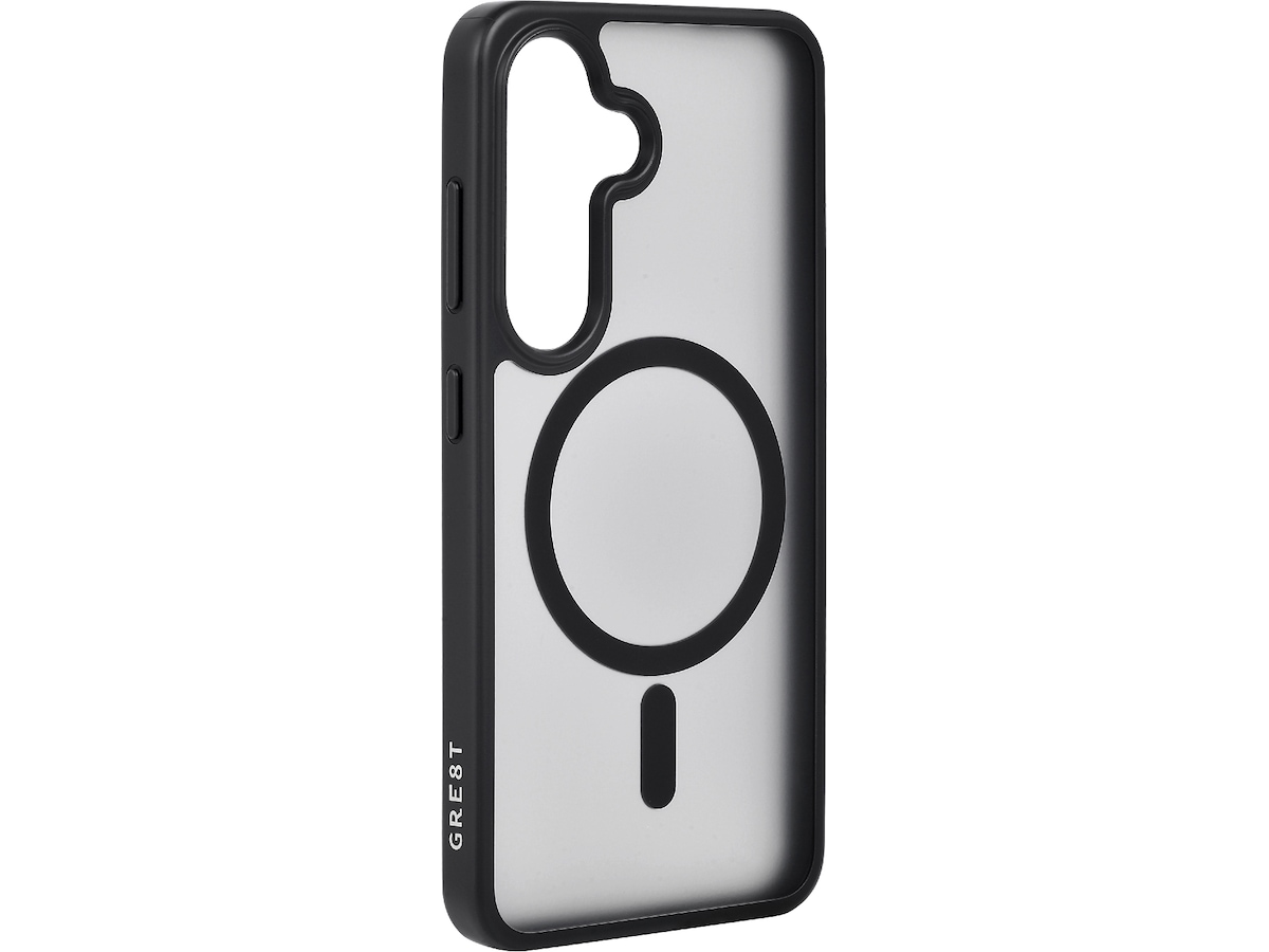 GRE8T Galaxy S24 Qi Protective Case (gjennomsiktig) Deksel til mobiltelefon