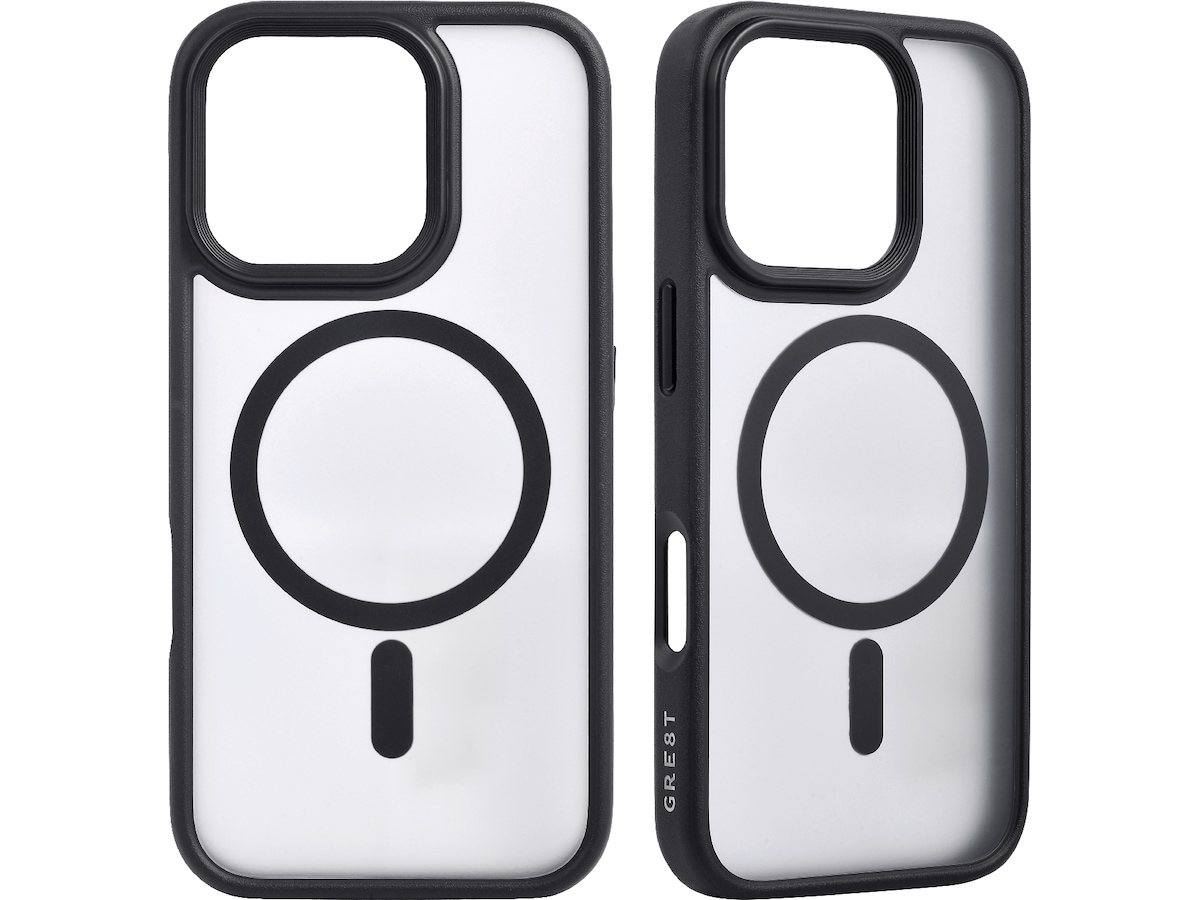 GRE8T iPhone 16 Pro Protective Case (gjennomsiktig) Deksel til mobiltelefon