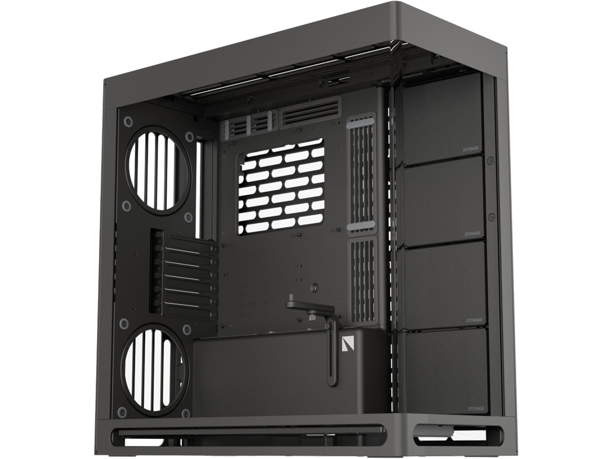 HAVN HS 420 Mid Tower (sort) Midi tower