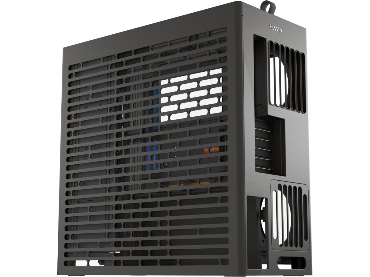 HAVN HS 420 Mid Tower (sort) Midi tower