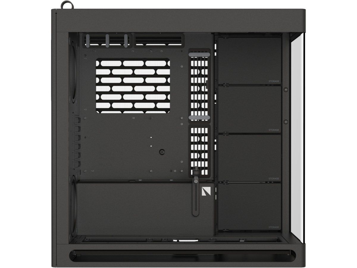 HAVN HS 420 Mid Tower (sort) Midi tower