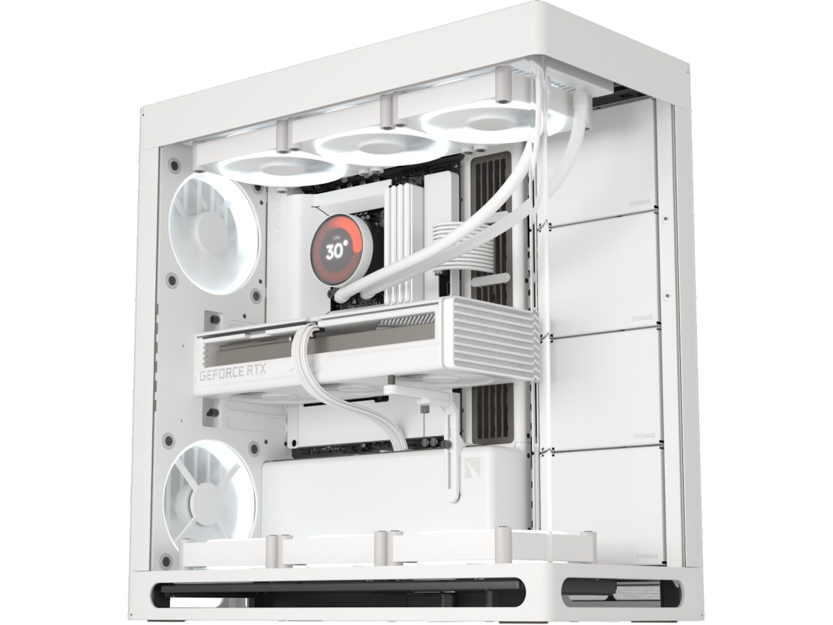 HAVN HS 420 Mid Tower (hvit) Midi tower