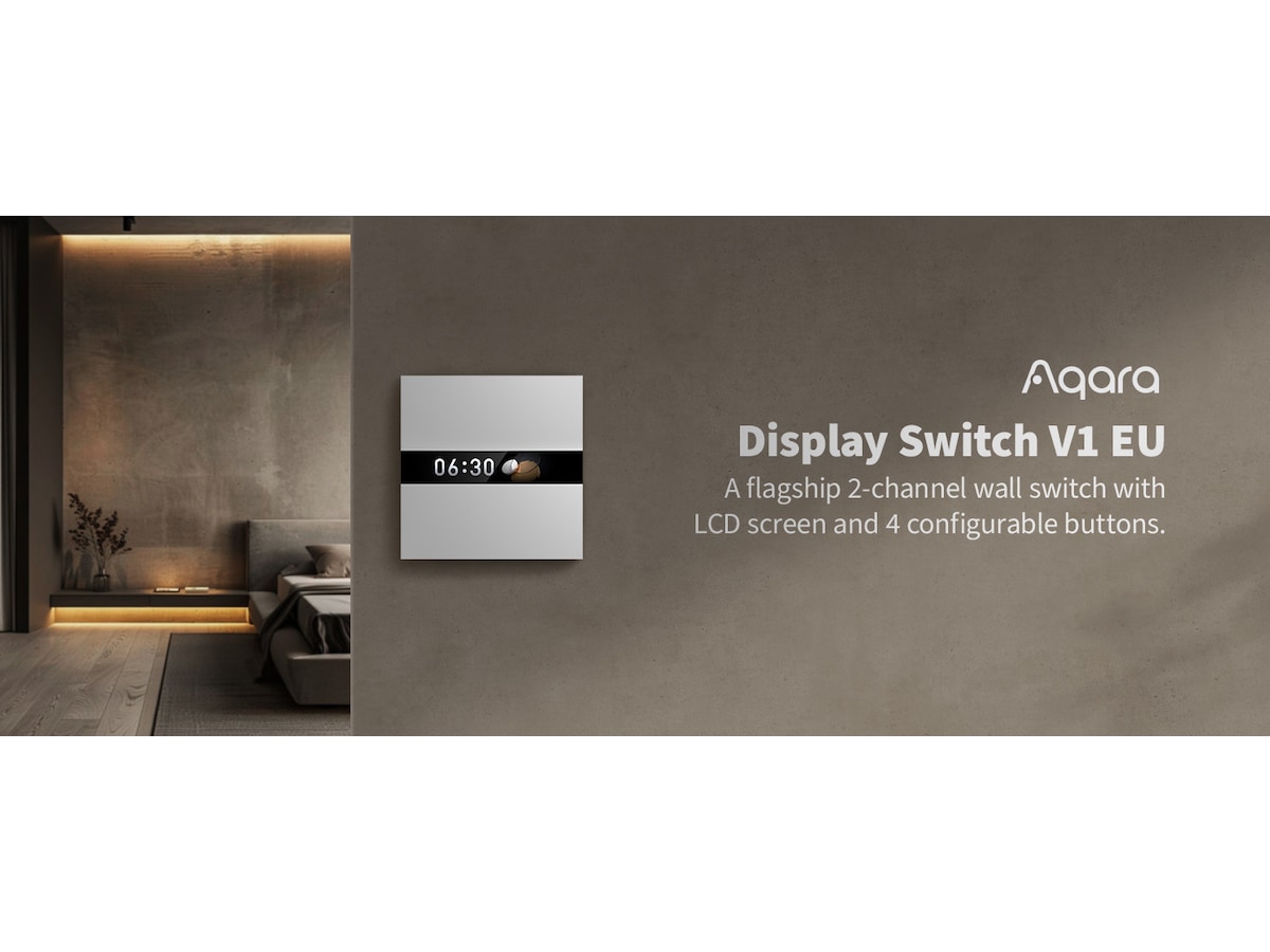 Aqara Display Switch V1 Lysbrytere, dimmere & lysstyring