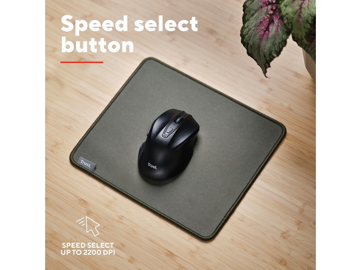 Trust Nito Silent trådløs mus (sort) Mus