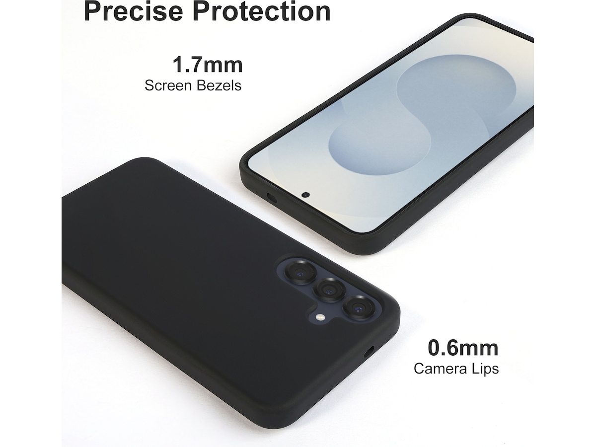 iiglo Galaxy S25+ Magnetic deksel (sort) Deksel til mobiltelefon