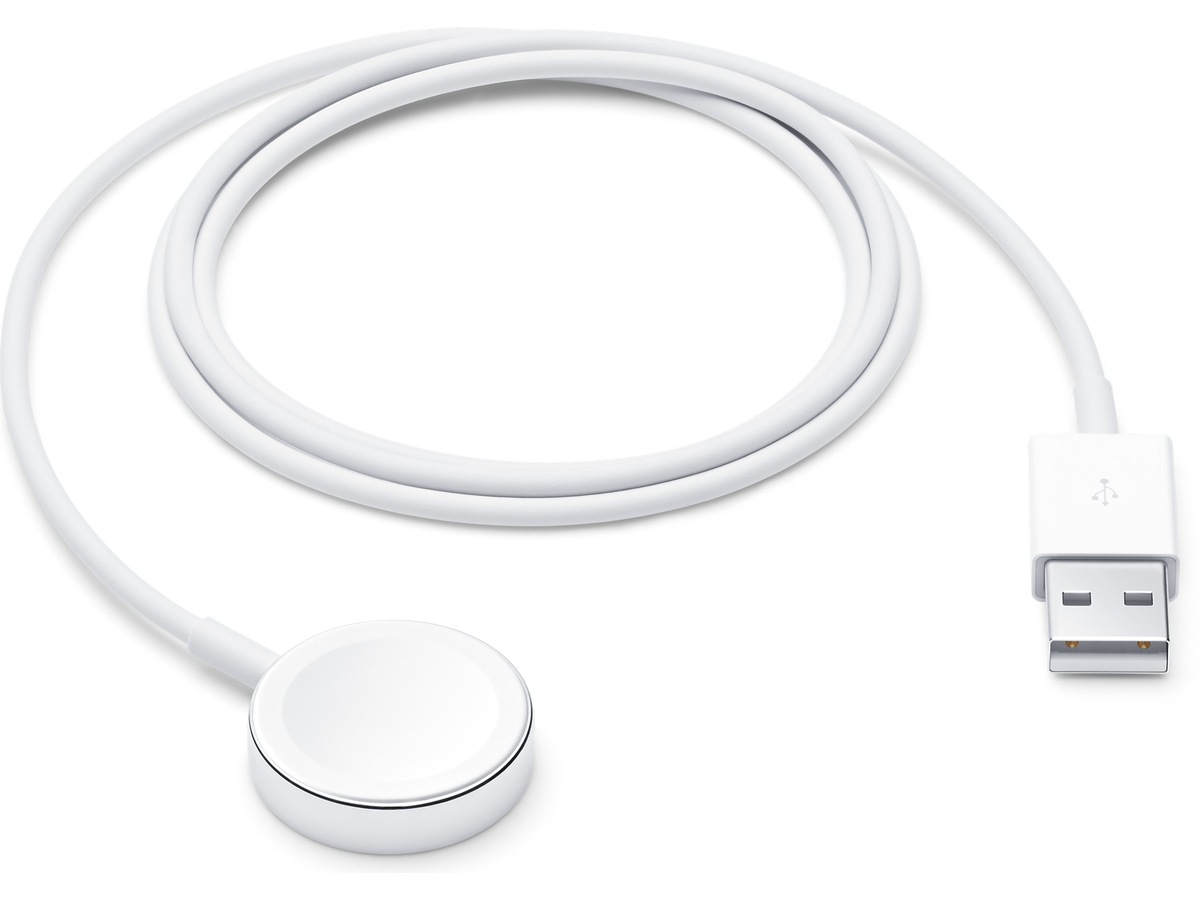 Apple Watch Magnetisk ladekabel 1m (hvit) Lader