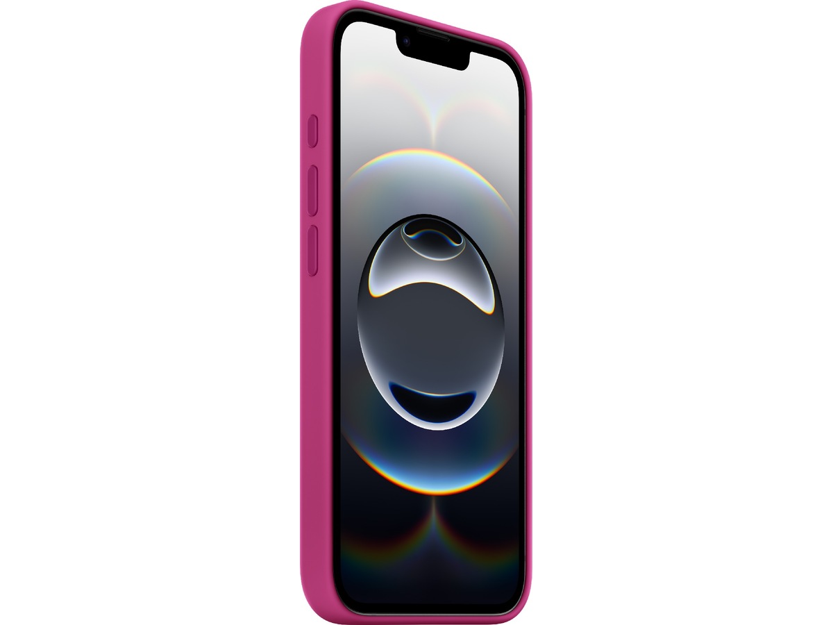 iPhone 16e Silikondeksel (fuksia) Deksel til mobiltelefon