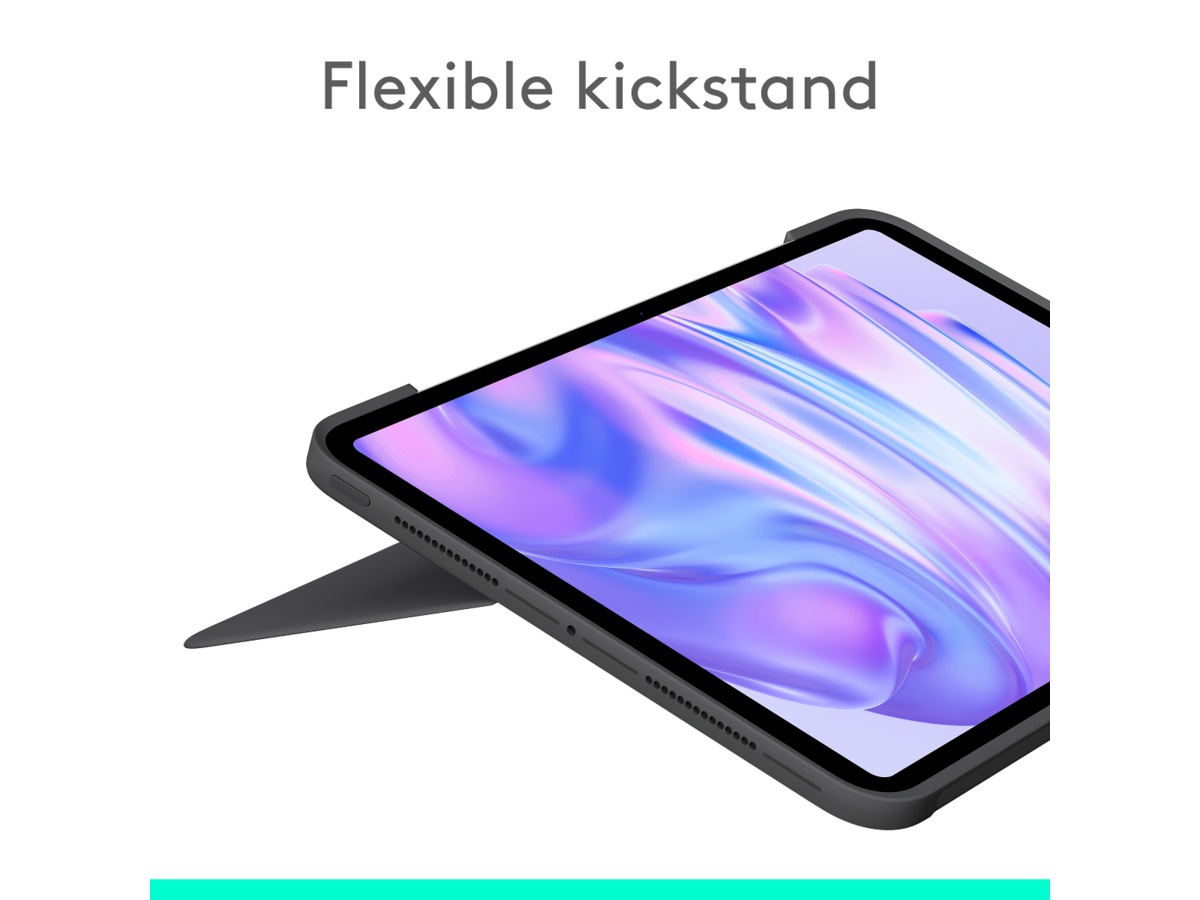 Logitech iPad Pro 11" Combo Touch tastaturdeksel (grafitt) -B-Grade Demo annet i PC & nettbrett