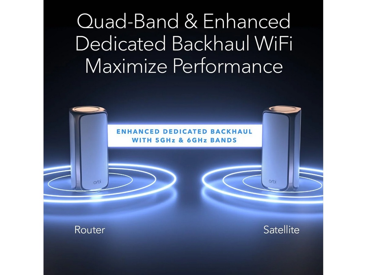 Netgear Orbi 970 mesh 2-pack Routere