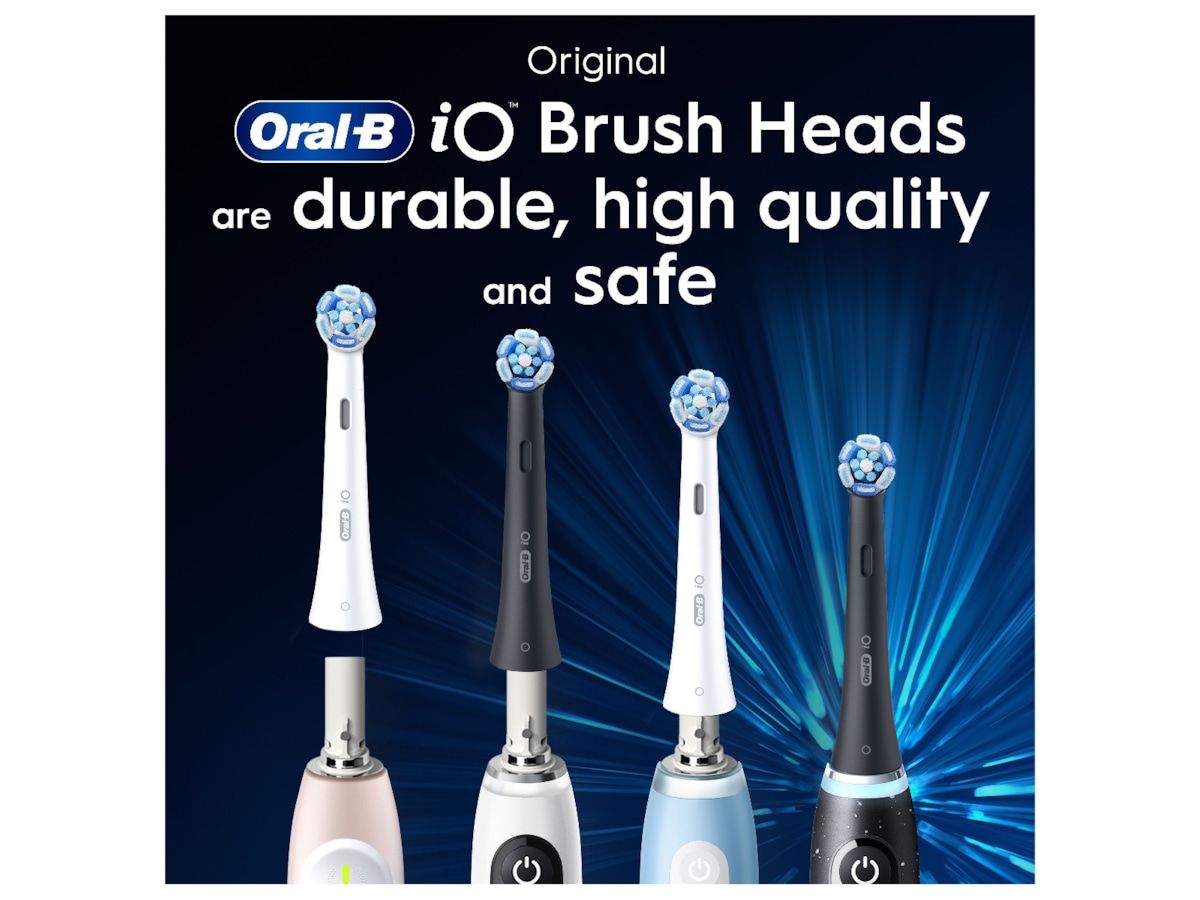 Oral-B iO Ultimate Clean Børstehoder 6 stk (sort) Tannbørstehoder