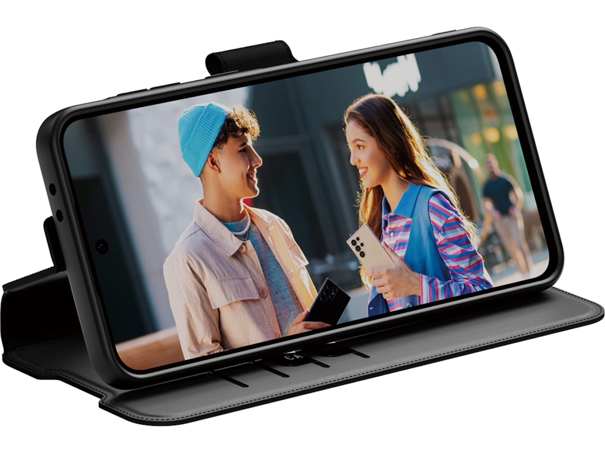 PanzerGlass CARE Galaxy A26 5G Feature lommebokdeksel (sort) Deksel til mobiltelefon