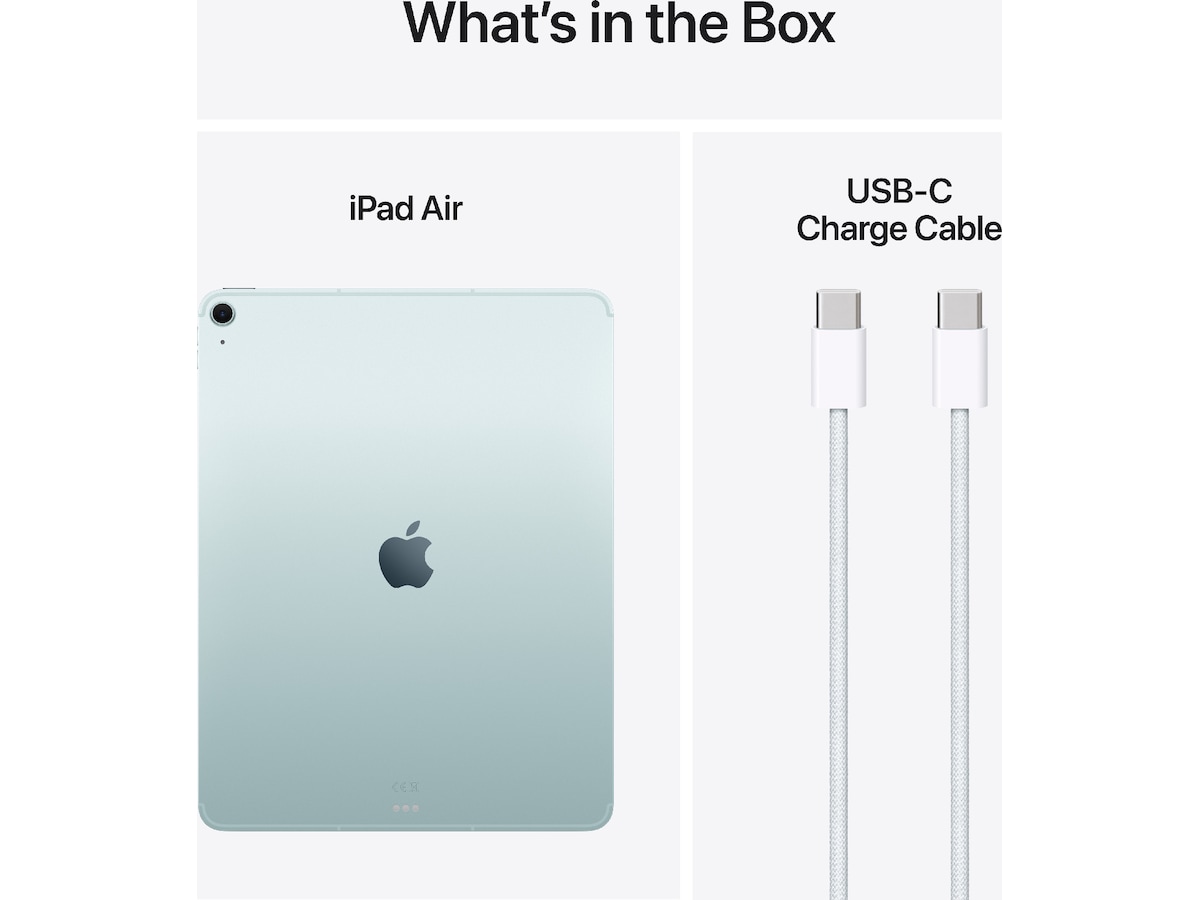 iPad Air 13" (2025) 128GB 5G (blå) Nettbrett / iPad