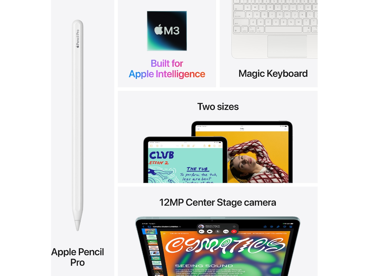 iPad Air 11" (2025) 512GB 5G (lilla) Nettbrett / iPad